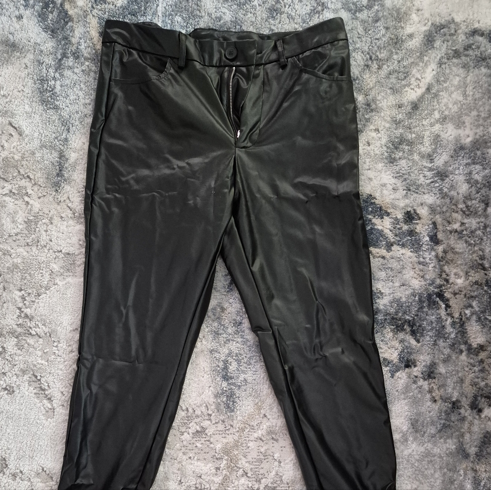 SHEIN Black Straight Leg Pants